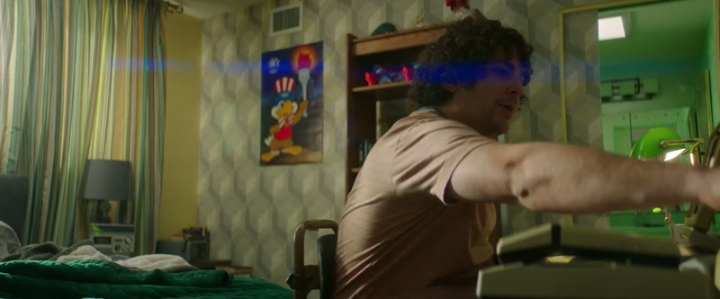 (MIMICS LAUGHING)