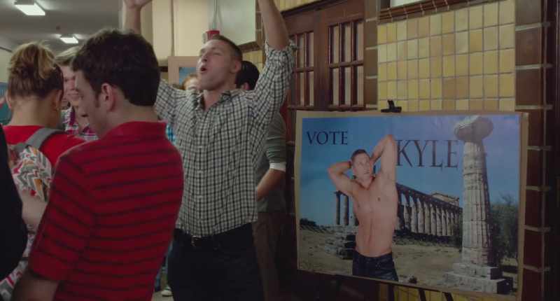 [Mindy] Whose campaign speech consisted of