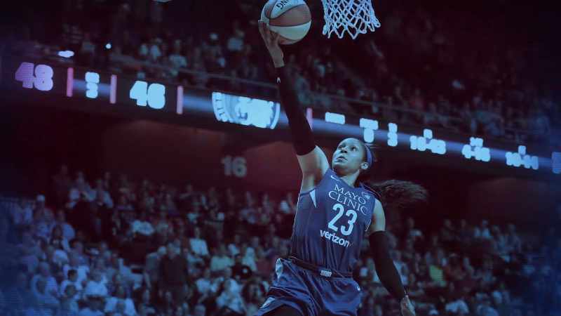 Minnesota Lynx forward Maya Moore says