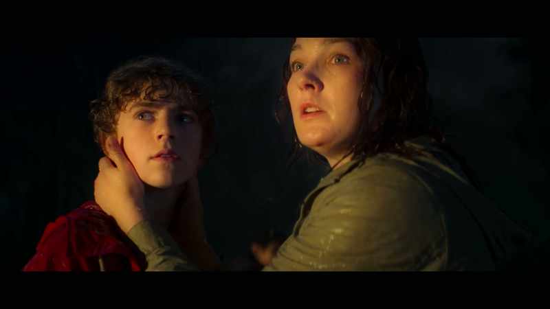 [Minotaur roaring] - [Sally gasps]