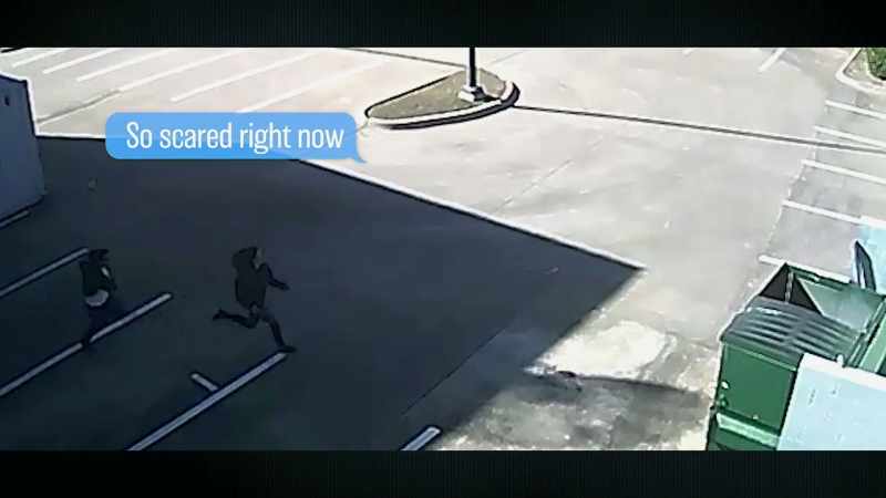 Miraculously, the young woman survived