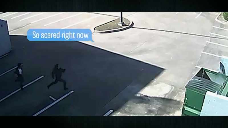 Miraculously, the young woman survived