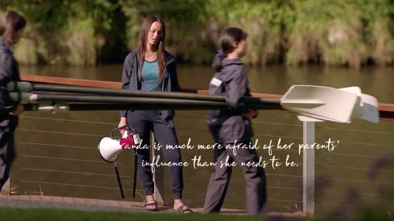 Miranda is much more afraid of her parents' influence