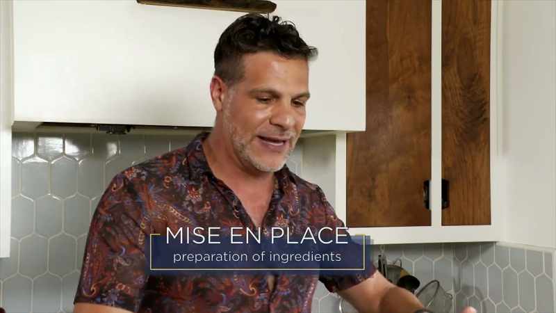 Mise en place is a French term
