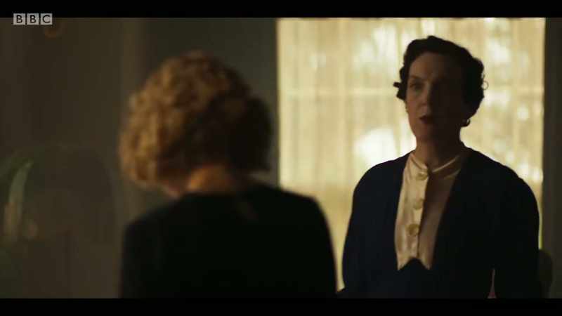Miss Barnard, table nine is waiting. Just coming, Mrs Welk