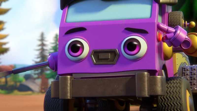 Miss Buster is speeding toward Blacktop Lagoon, and fast!