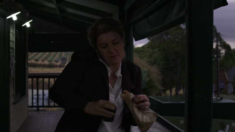 Mm-hm. Lie number two. Tell her I'd love to