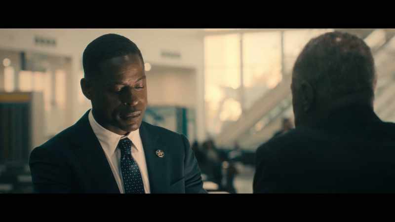 Mm-hmm. Notice you're wearing a different lapel pin