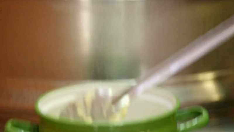 Mm-huh put that right into the pot