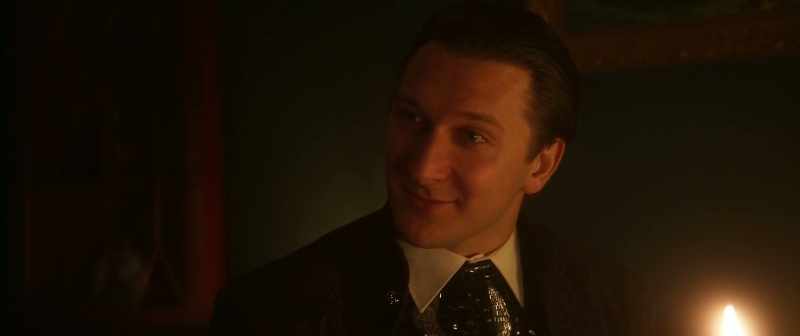 Mm, oh. - (ominous music continues)