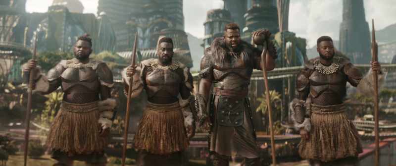 Mm. The spy saves Wakanda once again