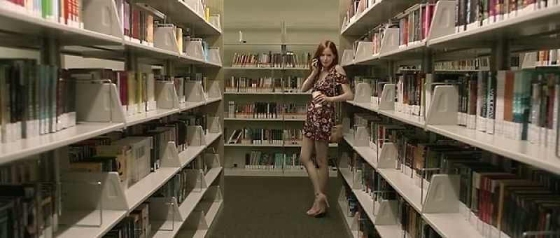 Mm, well, I'm at the library at your suggestion