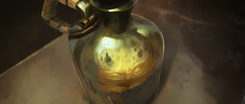 Mm. You be careful with that. Nearly forgot. I ran into an old friend of yours. He had some stories