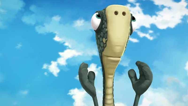 Mmm! A giant melting ice cream waiting for me to lick it!