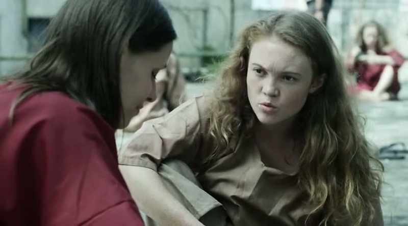 Mmm. Her? She killed her entire family