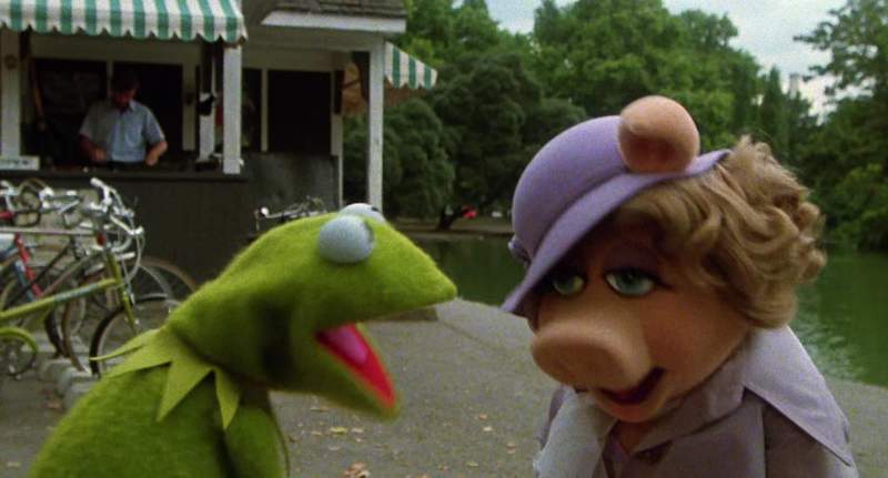 Mmm Please don't go Kermit please