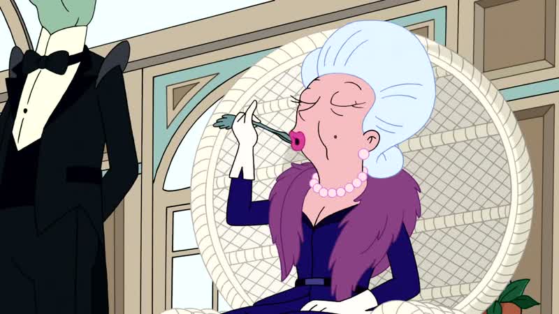 Mmm. Where's the exploding? One does not explode in Mrs. Astor's face. I couldn't eat another bite