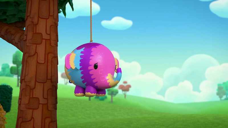 MO: To hit the piñata way up high!