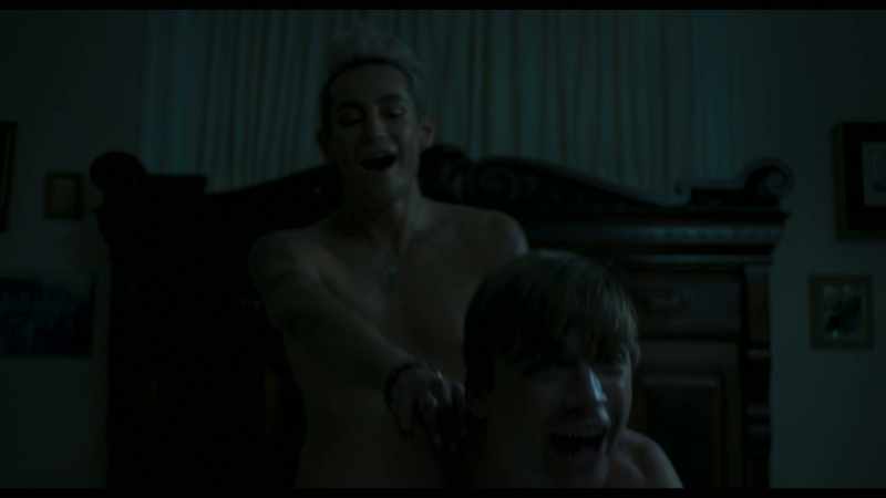 [moaning and laughing]