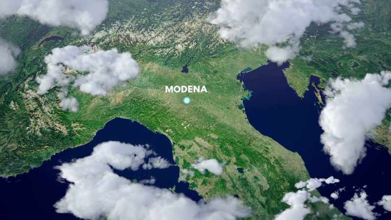 Modena, in Italy's industrial north