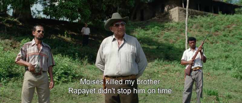 Moisés killed my brother. Rapayet didn't stop him on time
