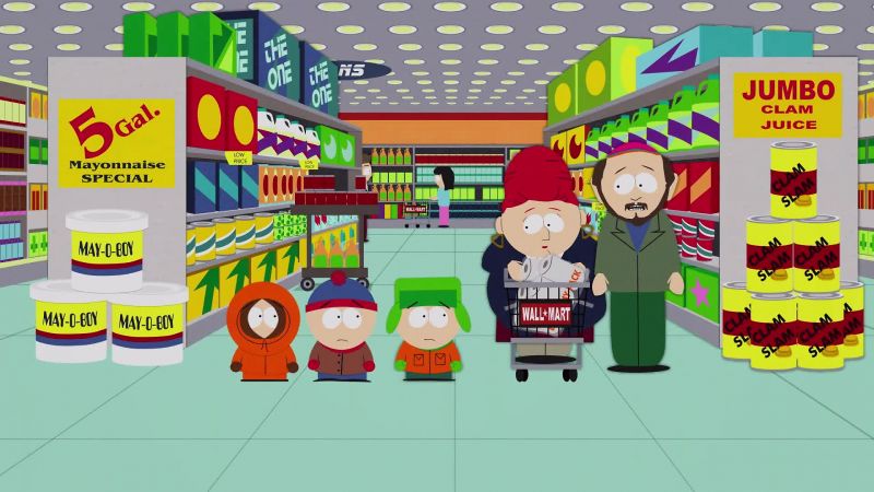Mom, Dad, why are you shopping here?