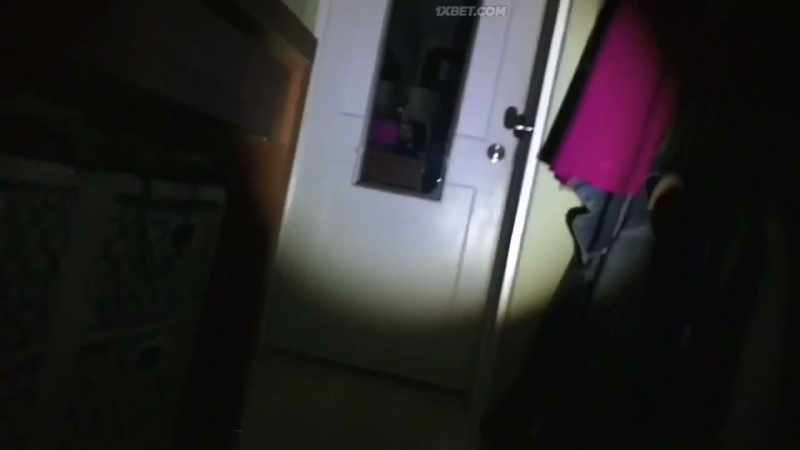Mom. (doorknob rattling)