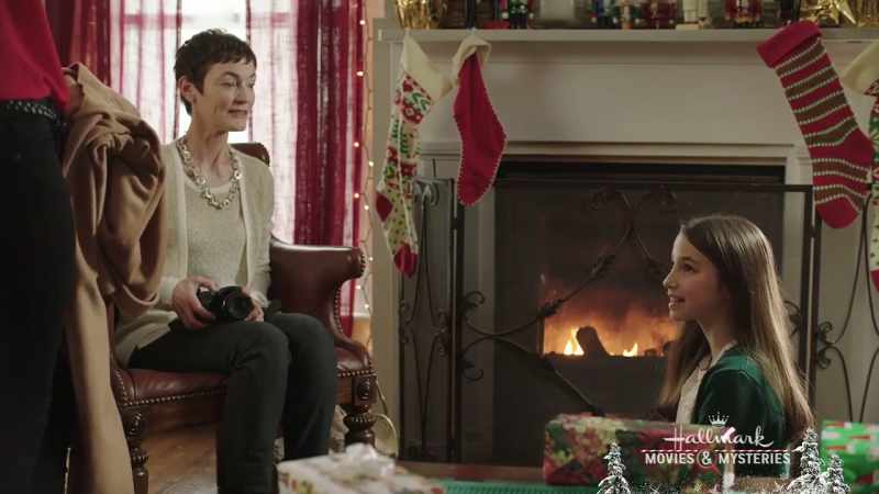 Mom, it's time for presents. Sit down