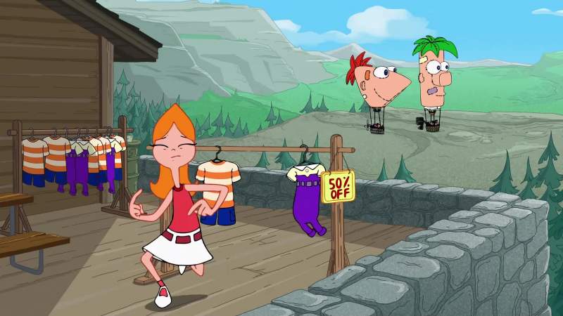 Mom Mom look what Phineas and Ferb are doing