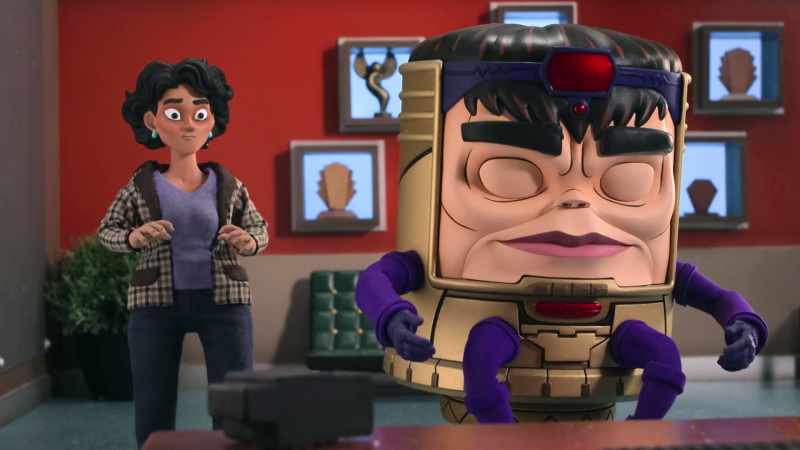 Mommy, wow! M.O.D.O.K. is big now!