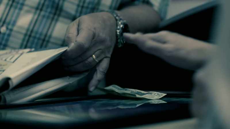 [Money crinkles]