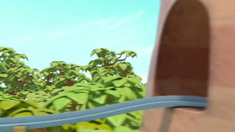 [monkeys cheer]