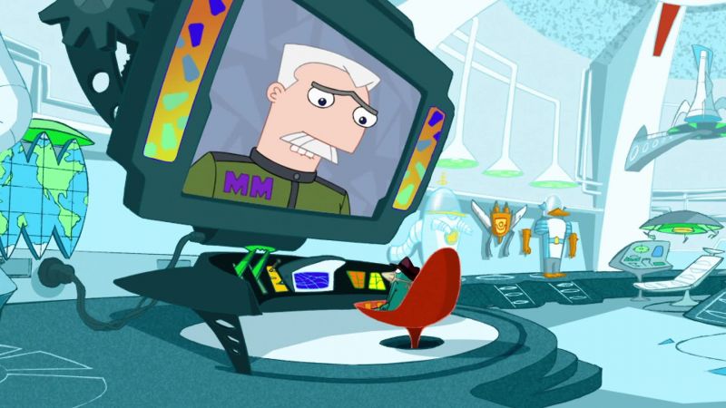 [Monogram] Agent P, I didn't know you were a germaphobe