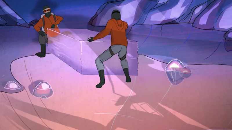 Months ago, a geological expedition stumbled