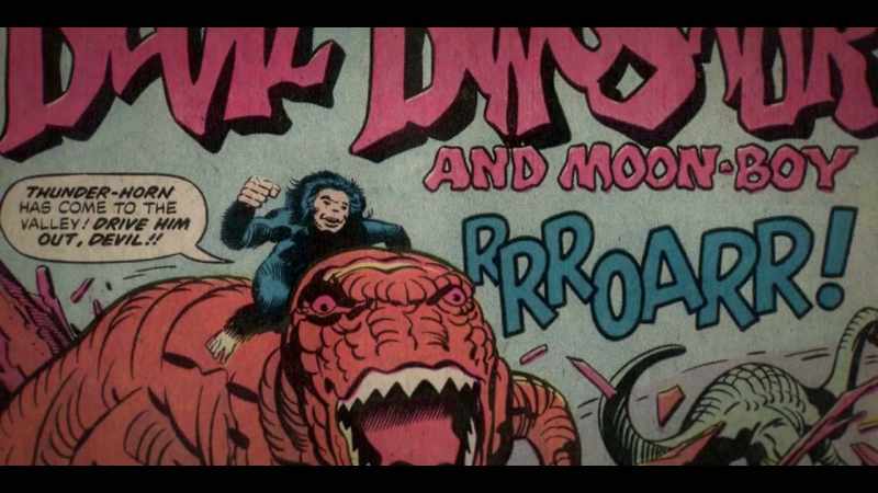 Moon-Boy was a character in it, and he was a young caveman