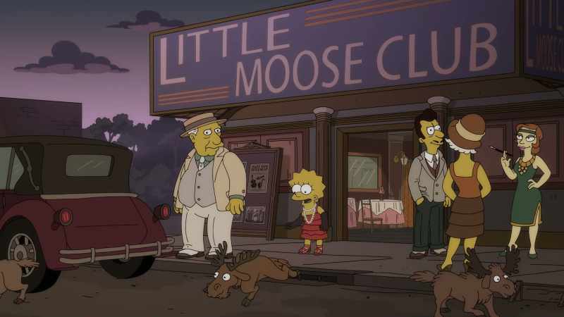 [moose rutting]