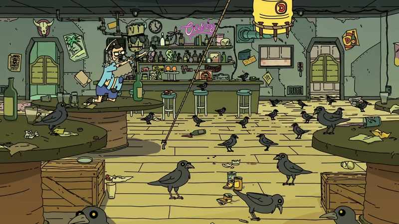Morale is low, and Jep has been hallucinating crows