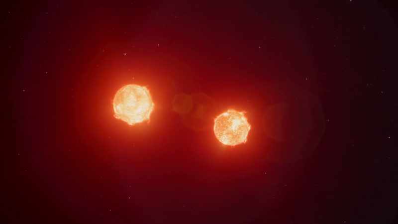 More massive stars, like blue giants