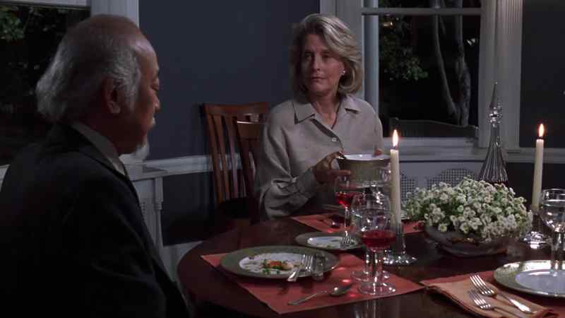 More potatoes, Mr Miyagi?
