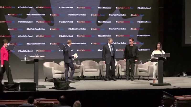 More recently, in April 2018, Gates announced