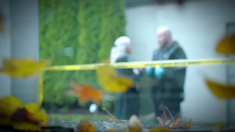 Morgan Fox's mom arrives