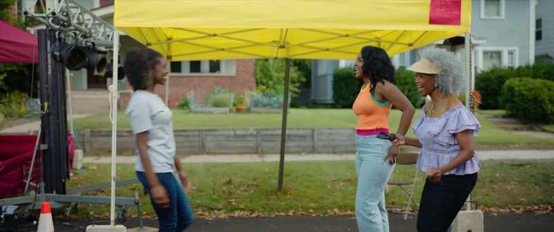 Morning. Can you keep it between the cones, girl?
