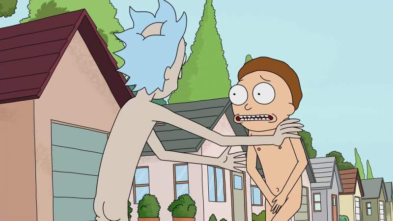 Morty keep your hands off your ding dong