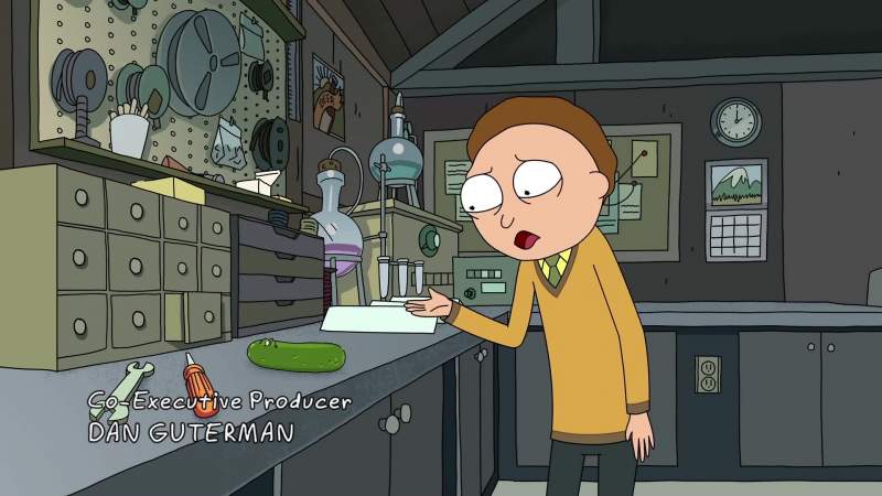 Morty stop digging for hidden layers and just be impressed
