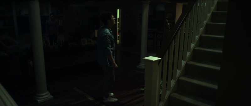 Mosley's either at the back door or upstairs