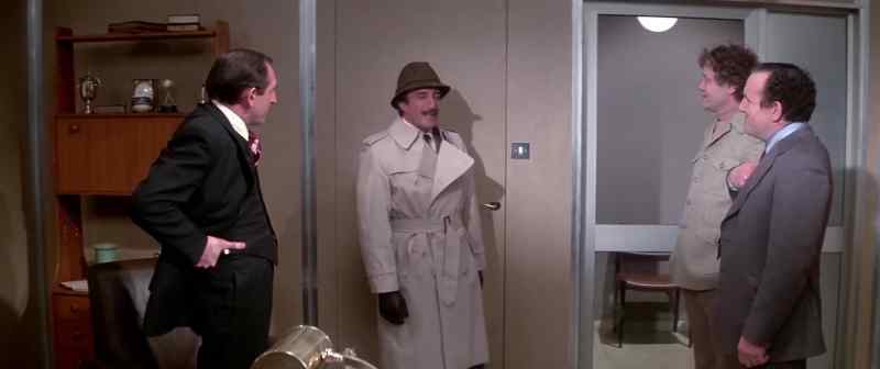 Most ingenious. The old closet ploy