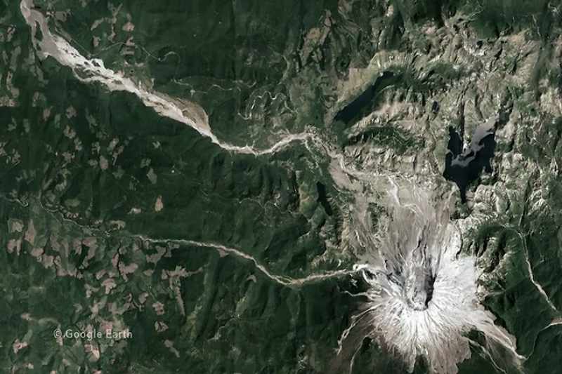Most of that effluent went down the Toutle River Basin