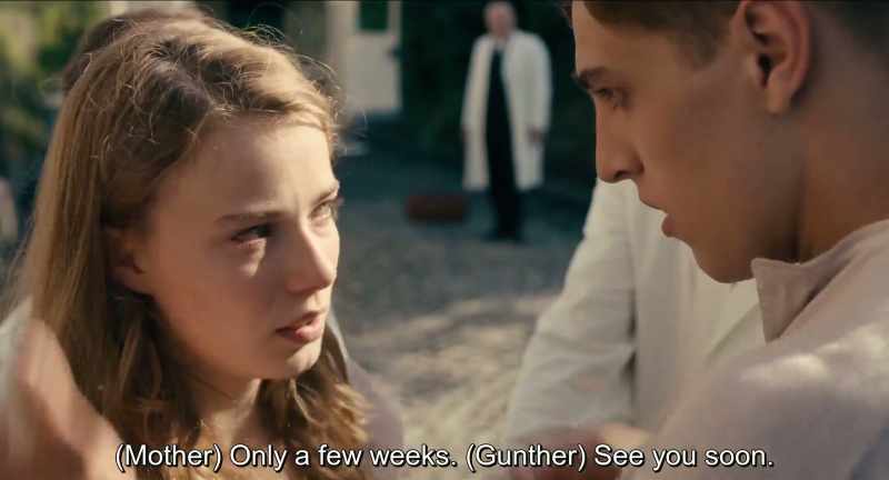 (Mother) It's only for a few weeks. - (Gunther) See you soon