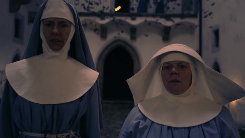 Mother Superior, on no account invite that creature in