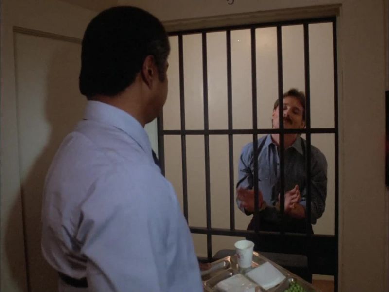 Move back away from the bars